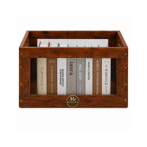 Wooden Multi-Purpose Storage Crate Organizer - Image 2