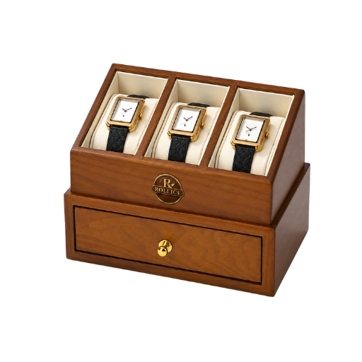 Wooden Watch and Jewellery Storage Box - Image 3