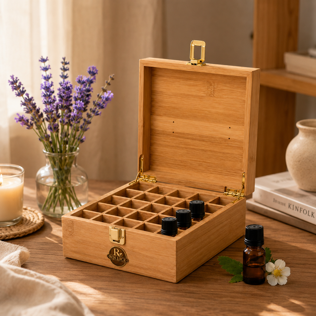 Wooden Storage Organizer