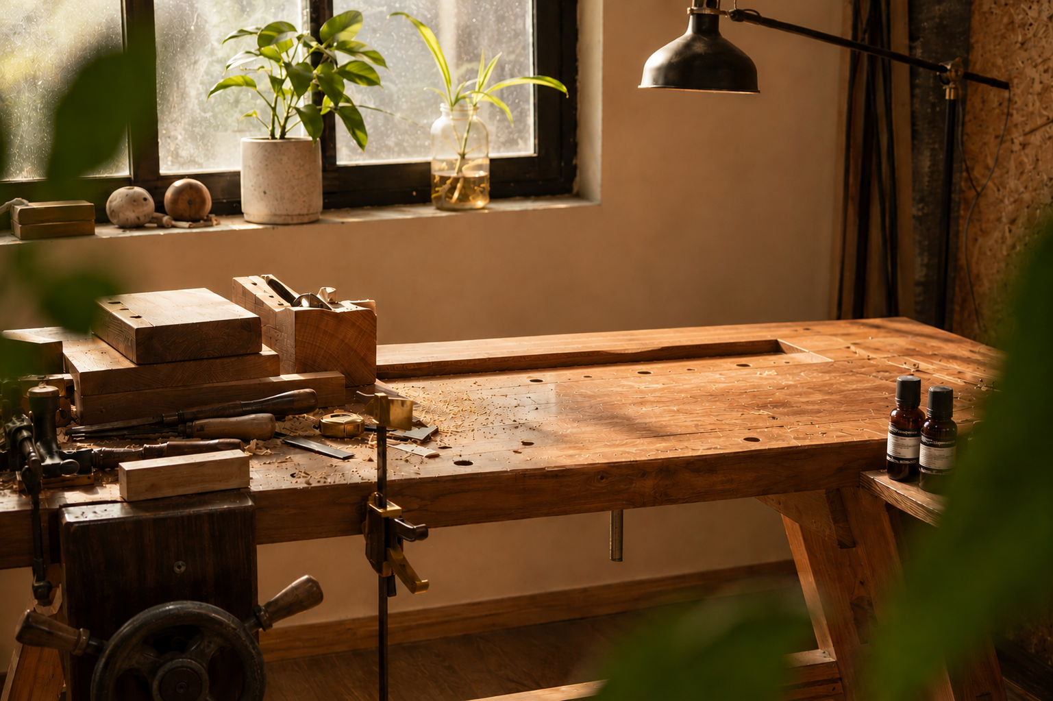 Woodworking workshop