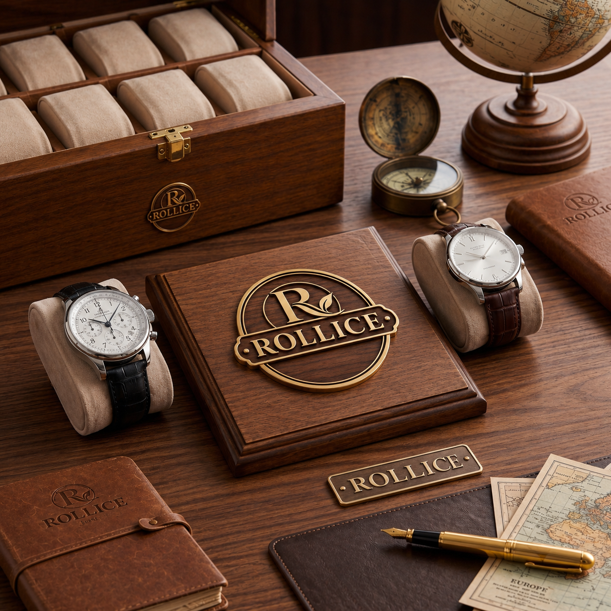 Rollice Wooden Storage
